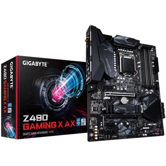 Motherboard Gigabyte Z490 GAMING X AX DDR4 LGA1200 - official importer Motherboard Gigabyte Z490 GAMING X AX DDR4 LGA1200 - official importer