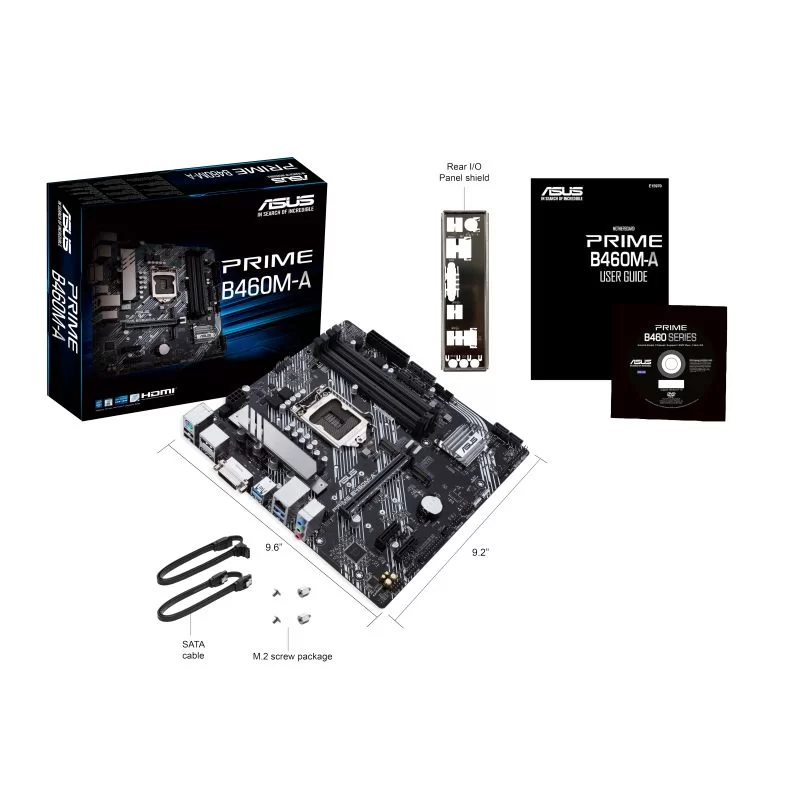 לוח אם Asus PRIME B460M-A DDR4 LGA1200