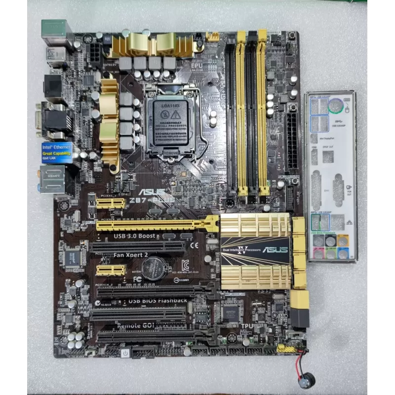 לוח אם Asus Z87-PLUS DDR3 LGA1150 מצב:משומש