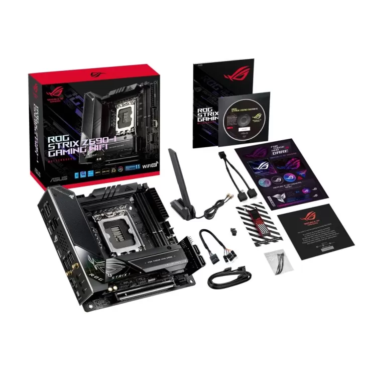 לוח אם Asus ROG STRIX Z690-I GAMING WIFI DDR5 DIMM LGA1700