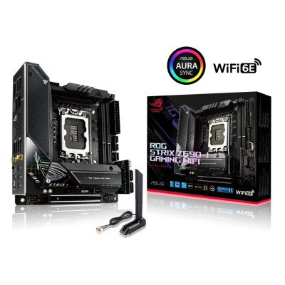 Motherboard Asus ROG STRIX Z690-I GAMING WIFI DDR5 LGA1700 Motherboard Asus ROG STRIX Z690-I GAMING WIFI DDR5 LGA1700