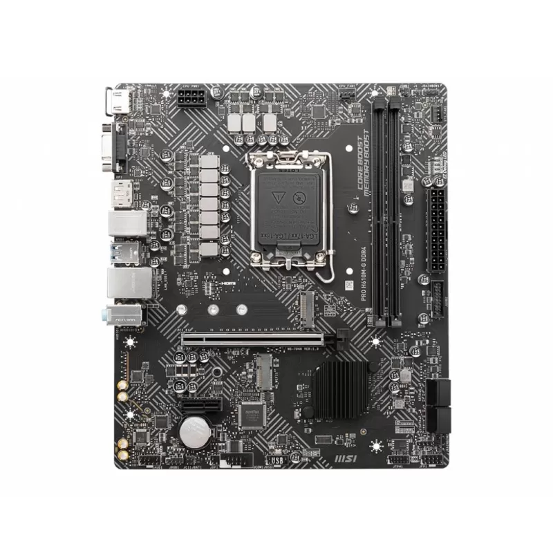 לוח אם MSI PRO H610M-G DDR4 LGA1700