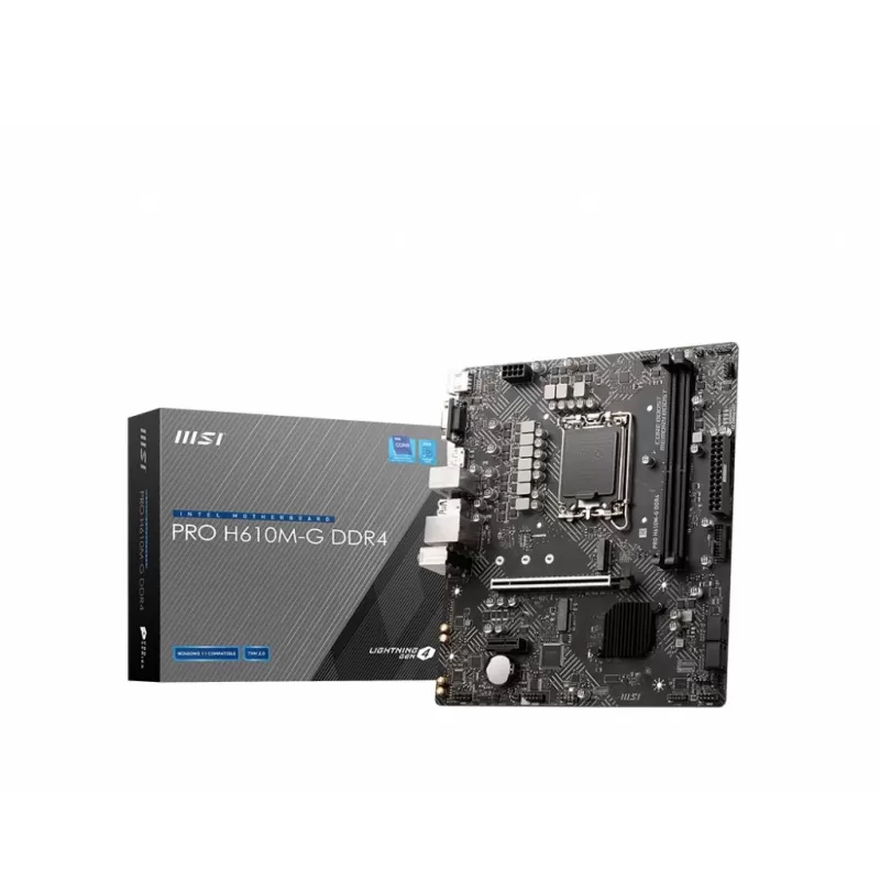 לוח אם MSI PRO H610M-G DDR4 LGA1700