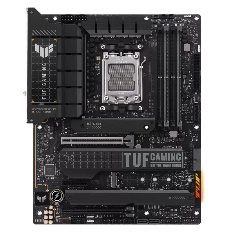 לוח אם Asus TUF GAMING X670E-PLUS WIFI DDR5 DIMM AM5