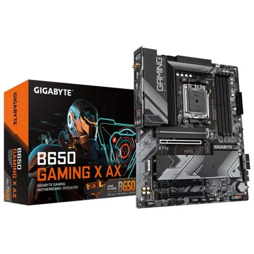 לוח אם Gigabyte B650 GAMING X AX DDR5 DIMM AM5 לוח אם Gigabyte B650 GAMING X AX DDR5 DIMM AM5