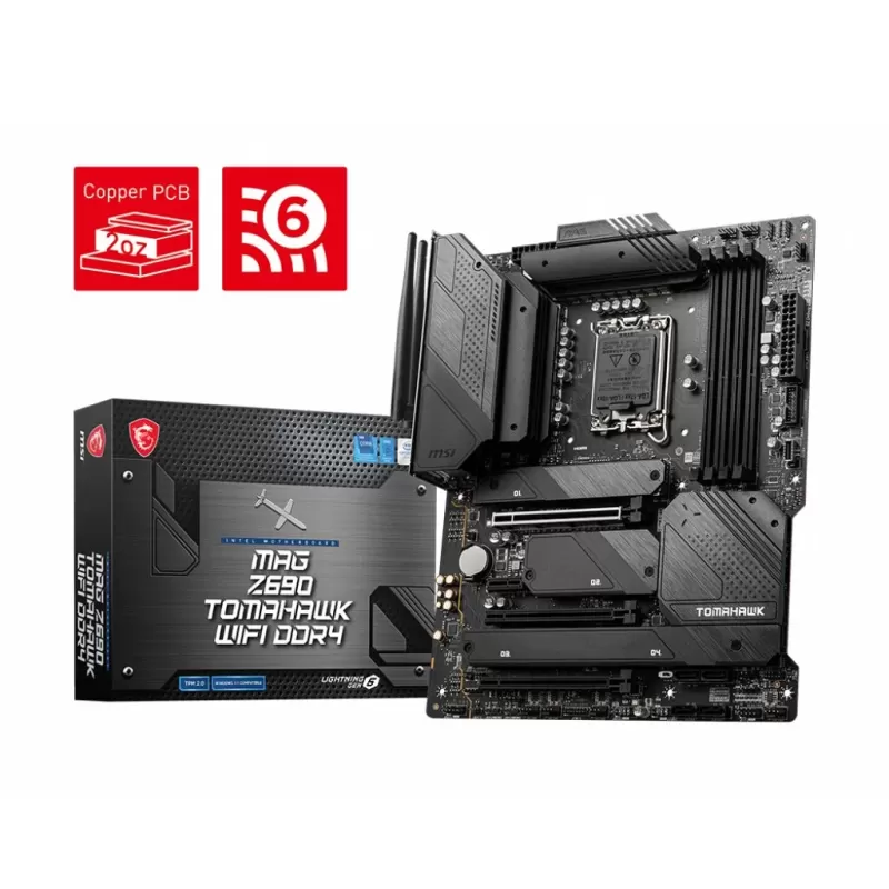 לוח אם MSI MAG Z690 TOMAHAWK WIFI DDR4 LGA1700
