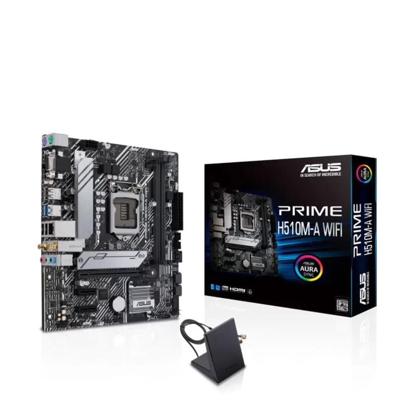 לוח אם Asus PRIME H510M-A WIFI DDR4 LGA1200