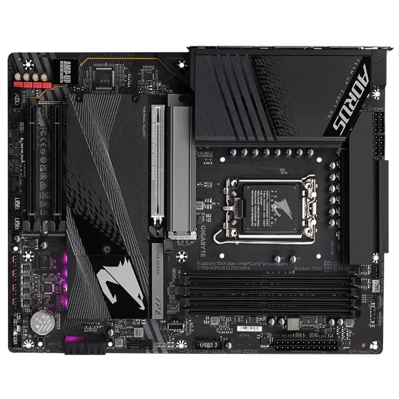 Motherboard Gigabyte Z790 AORUS ELITE DDR4 DDR4 DIMM LGA1700 - official importer Motherboard Gigabyte Z790 AORUS ELITE DDR4 DDR4 DIMM LGA1700 - official importer
