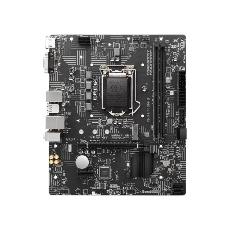 לוח אם MSI PRO H410M-B DDR4 LGA1200 לוח אם MSI PRO H410M-B DDR4 LGA1200