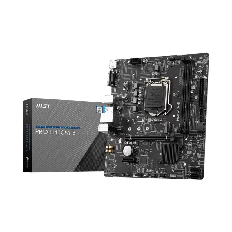 לוח אם MSI PRO H410M-B DDR4 LGA1200 לוח אם MSI PRO H410M-B DDR4 LGA1200