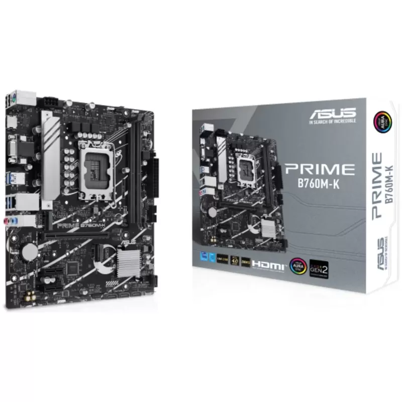 Motherboard Asus Prime PRIME B760M-K DDR5 DIMM LGA1700