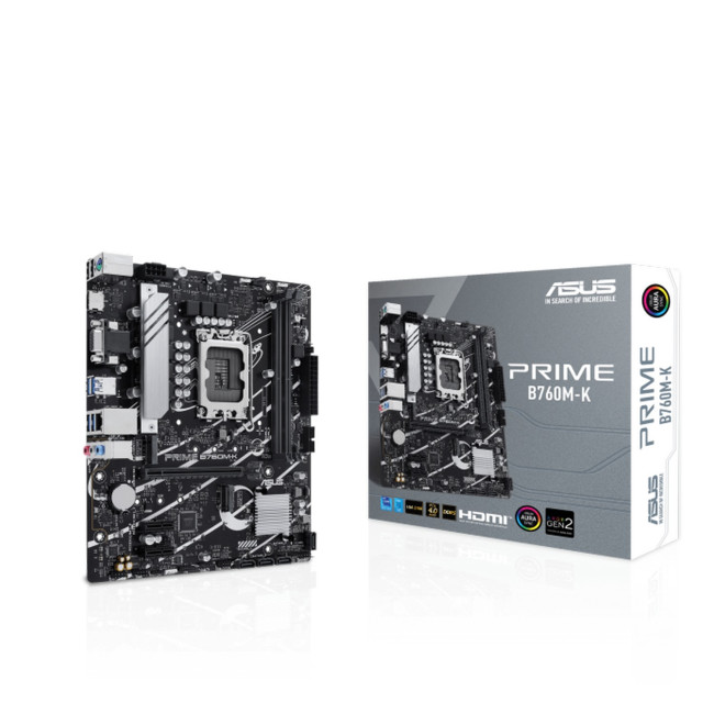 Motherboard Asus PRIME B760M-K DDR5 LGA1700 Motherboard Asus PRIME B760M-K DDR5 LGA1700