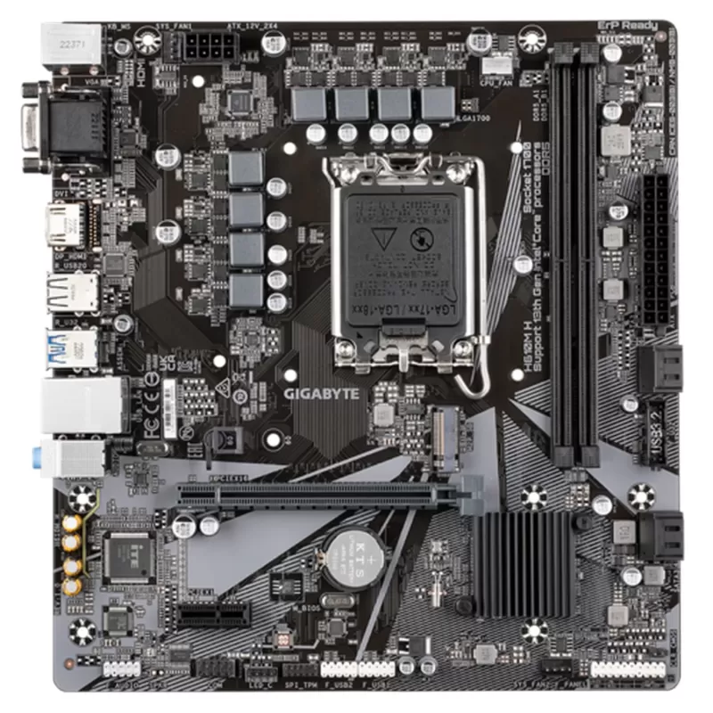 לוח אם Gigabyte H610M H DDR5 LGA1700 - יבואן רשמי