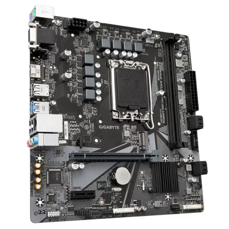 לוח אם Gigabyte H610M H DDR5 LGA1700 - יבואן רשמי