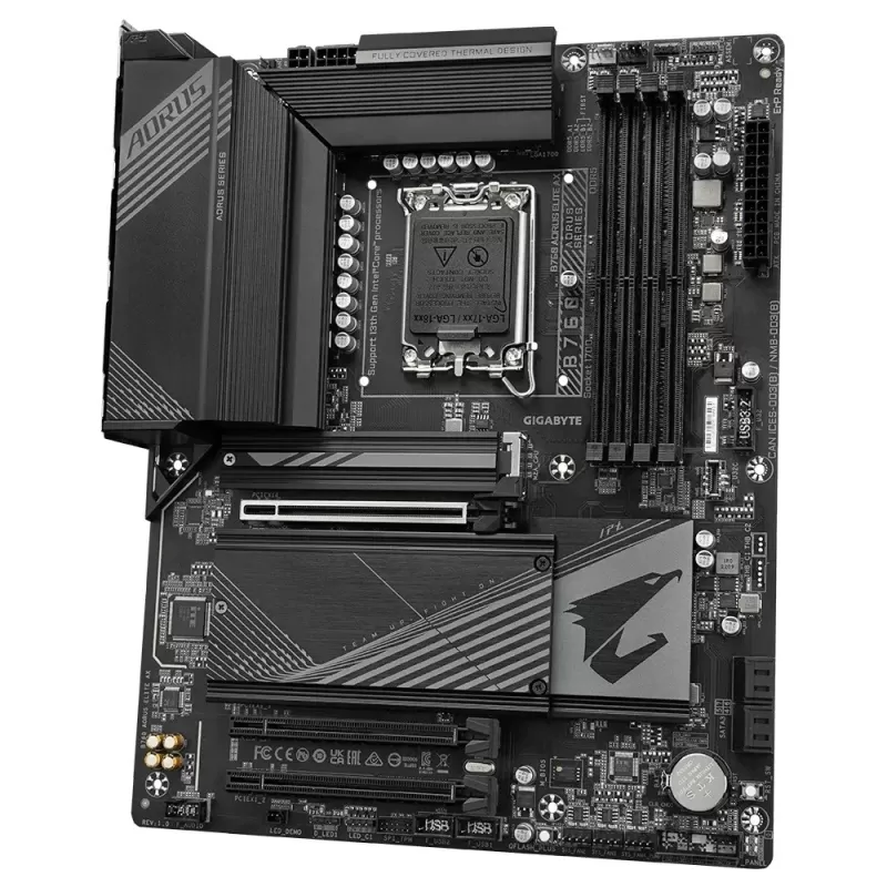 לוח אם Gigabyte B760 AORUS ELITE AX DDR5 DIMM LGA1700 - יבואן רשמי
