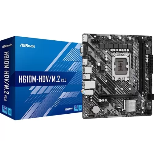 Motherboard ASRock H610M-HDV/M.2 R2.0 DDR4 DIMM LGA1700