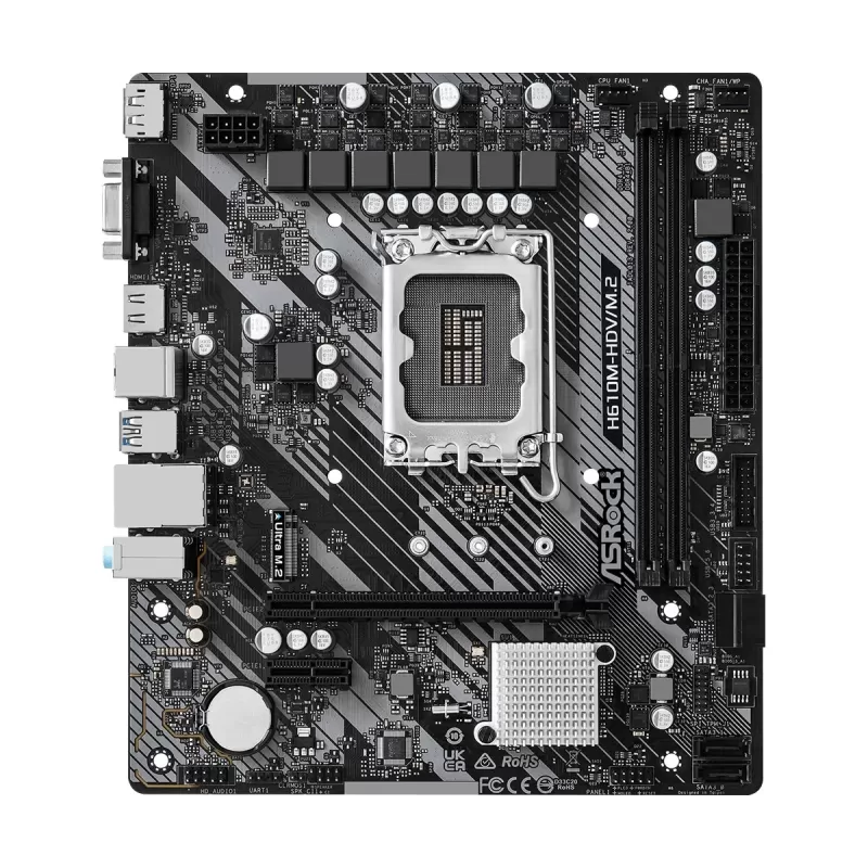 Motherboard ASRock H610M-HDV/M.2 R2.0 DDR4 DIMM LGA1700
