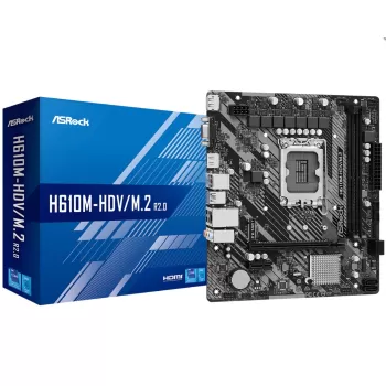 לוח אם ASRock H610M-HDV/M.2 R2.0 DDR4 DIMM LGA1700
