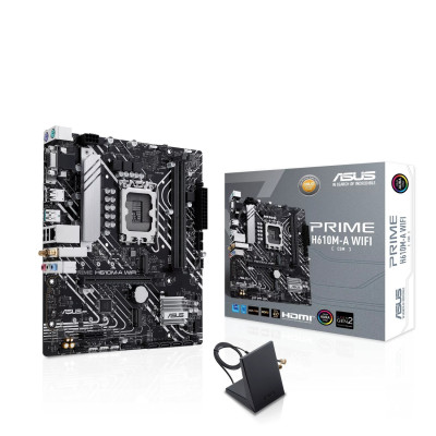 לוח אם Asus PRIME H610M-A WIFI DDR5 LGA1700 לוח אם Asus PRIME H610M-A WIFI DDR5 LGA1700