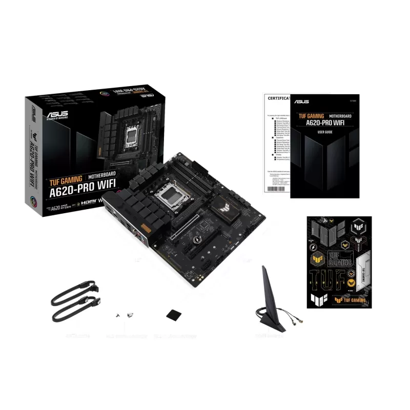 לוח אם Asus TUF GAMING A620-PRO WIFI DDR5 DIMM AM5
