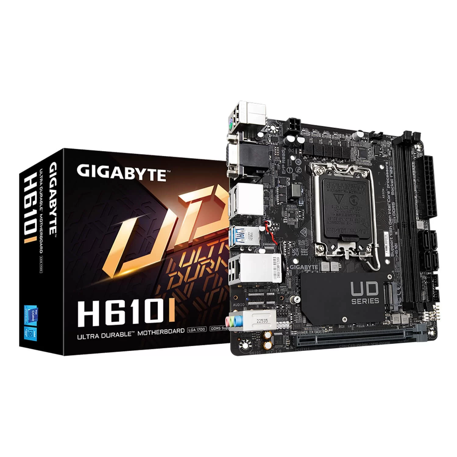Материнская Плата Gigabyte H610I DDR5 LGA1700
