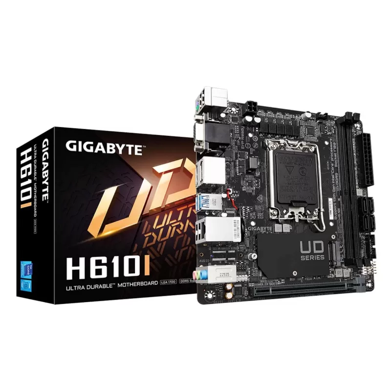 Материнская Плата Gigabyte H610I DDR5 LGA1700 Материнская Плата Gigabyte H610I DDR5 LGA1700