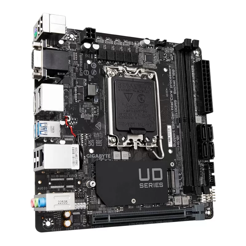Материнская Плата Gigabyte H610I DDR5 LGA1700 Материнская Плата Gigabyte H610I DDR5 LGA1700