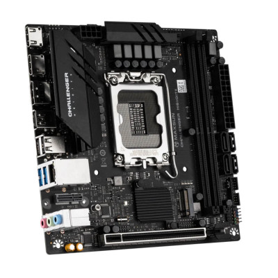 Motherboard MAXSUN Challenger H610ITX 2.5G DDR4 LGA1700 Motherboard MAXSUN Challenger H610ITX 2.5G DDR4 LGA1700