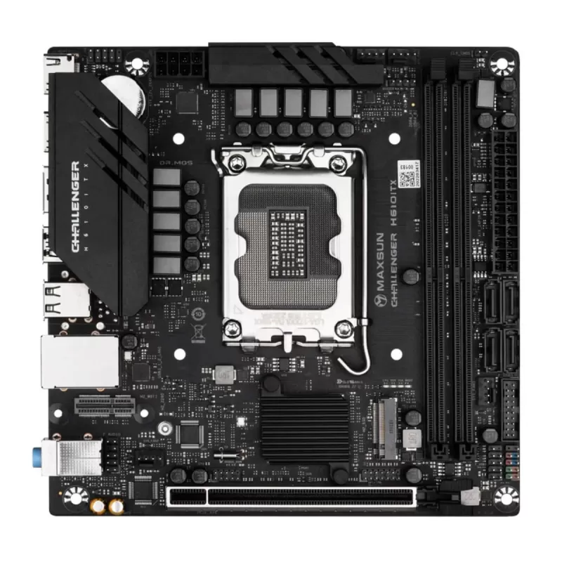 Motherboard MAXSUN Challenger H610ITX 2.5G DDR4 LGA1700 Motherboard MAXSUN Challenger H610ITX 2.5G DDR4 LGA1700