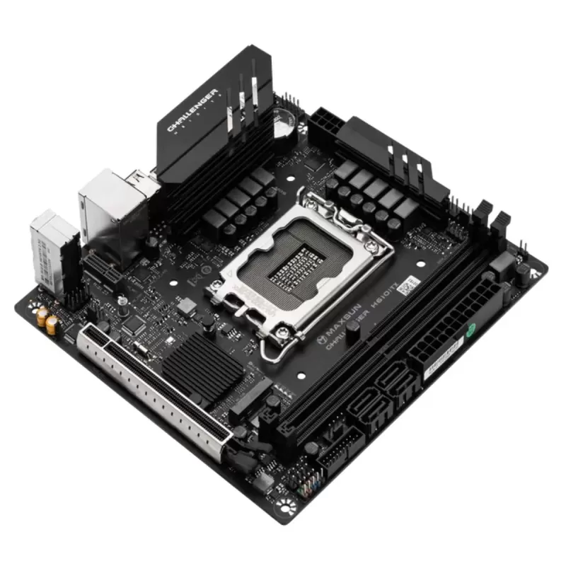 Motherboard MAXSUN Challenger H610ITX 2.5G DDR4 LGA1700 Motherboard MAXSUN Challenger H610ITX 2.5G DDR4 LGA1700