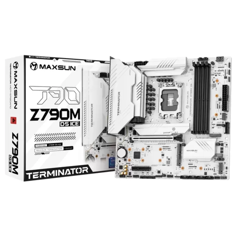 לוח אם MAXSUN Terminator Z790M D5 ICE DDR5 LGA1700