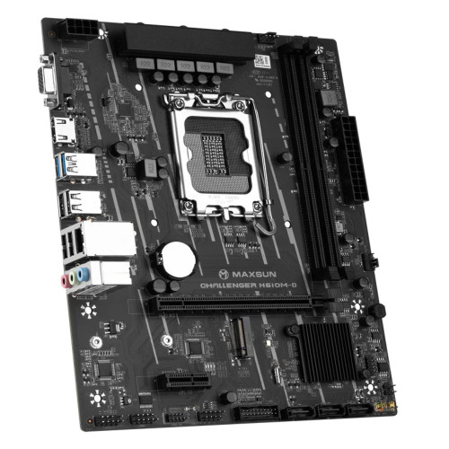 לוח אם MAXSUN Challenger H610M-D DDR4 Micro ATX LGA1700