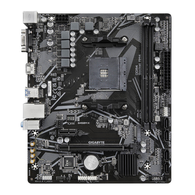 Motherboard Gigabyte B450M K 2.0 DDR4 AM4