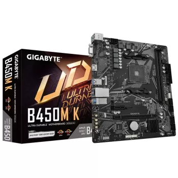 לוח אם Gigabyte B450M K 2.0 DDR4 AM4 - יבואן רשמי