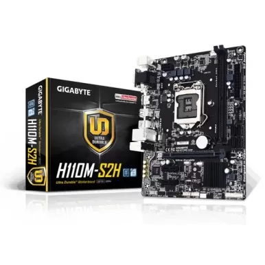 לוח אם Gigabyte GA-H110M-S2H DDR4 LGA1151 - יבואן רשמי
