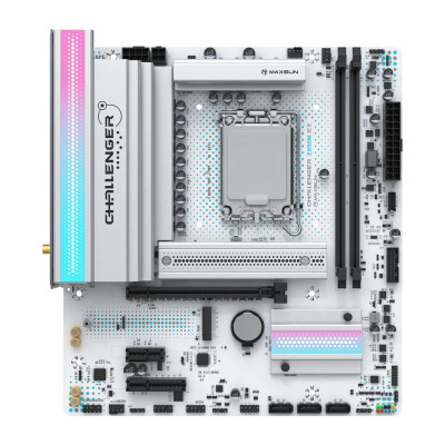 לוח אם MAXSUN Challenger Z890M WIFI ICE DDR5 LGA1851 לוח אם MAXSUN Challenger Z890M WIFI ICE DDR5 LGA1851