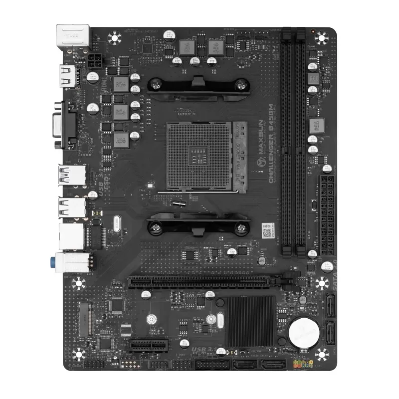 Материнская Плата MAXSUN Challenger B450M DDR4 AM4