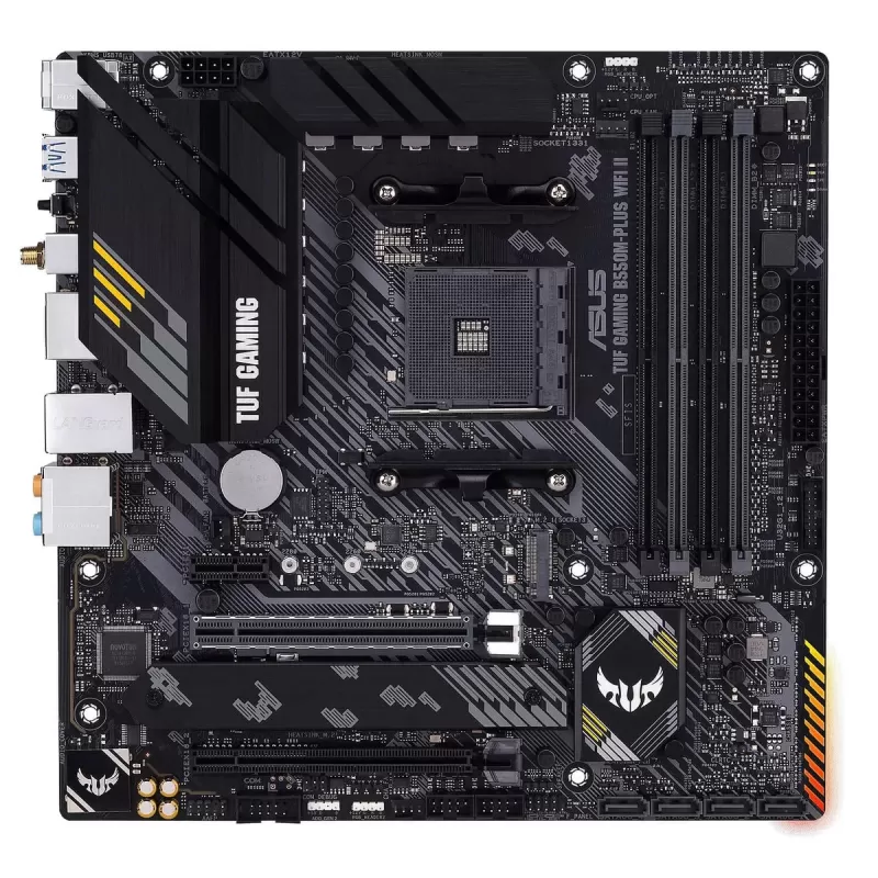 Материнская Плата Asus TUF GAMING B550M-PLUS WiFi II DDR4 AM4 Материнская Плата Asus TUF GAMING B550M-PLUS WiFi II DDR4 AM4