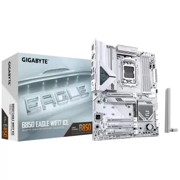 Материнская Плата Gigabyte B850 EAGLE WiFi7 ICE DDR5 AM5 Материнская Плата Gigabyte B850 EAGLE WiFi7 ICE DDR5 AM5