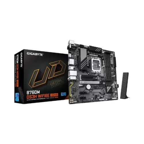 Материнская Плата Gigabyte B760M DS3H WF6E GEN5 DDR5 LGA1700