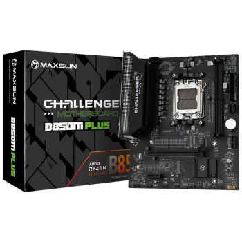 לוח אם MAXSUN Challenger B850M PLUS WiFi DDR5 AM5 לוח אם MAXSUN Challenger B850M PLUS WiFi DDR5 AM5