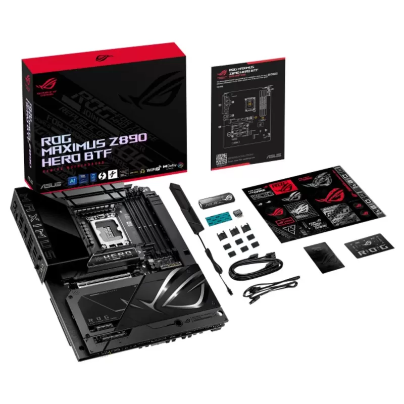 לוח אם Asus ROG MAXIMUS Z890 HERO BTF DDR5 LGA1851
