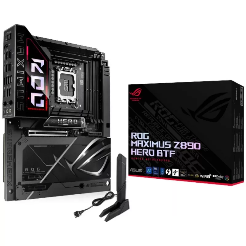 לוח אם Asus ROG MAXIMUS Z890 HERO BTF DDR5 LGA1851