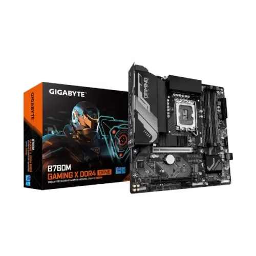 Материнская Плата Gigabyte B760M GAMING X DDR4 GEN5 DDR4 DIMM LGA1700 Материнская Плата Gigabyte B760M GAMING X DDR4 GEN5 DDR4 DIMM LGA1700