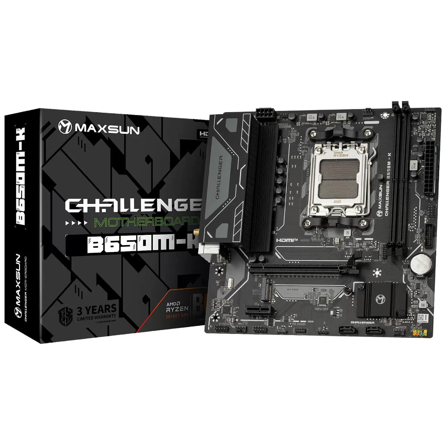 Motherboard MAXSUN Challenger B650M-K WiFi DDR5 AM5