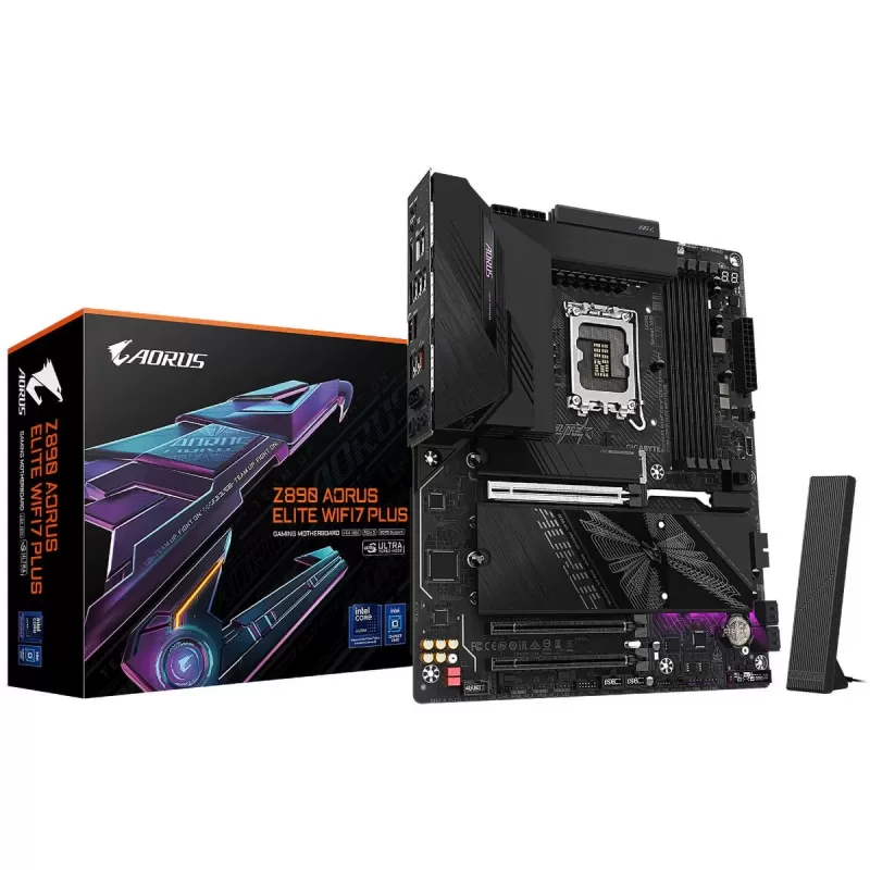 לוח אם Gigabyte Aorus Z890 AORUS ELITE WiFi7 PLUS DDR5 LGA1851