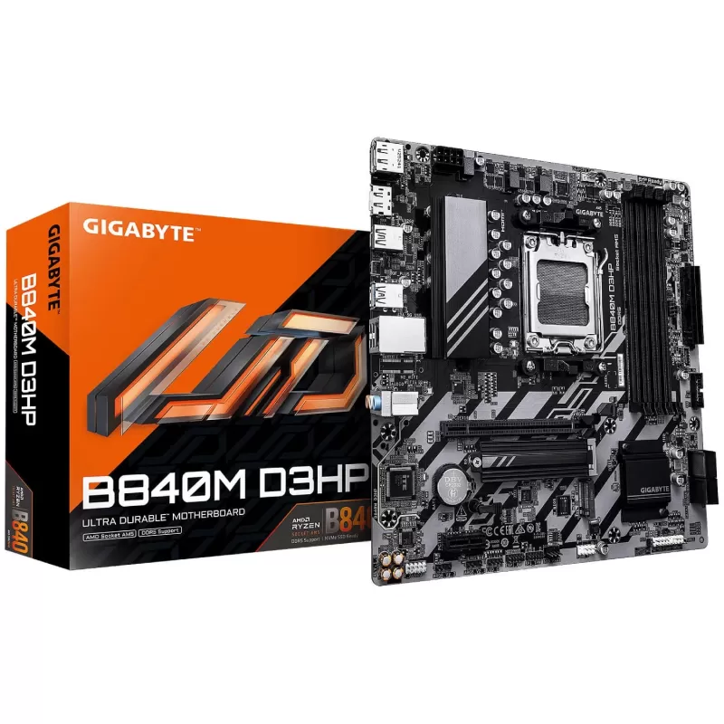 Материнская Плата Gigabyte B840M D3HP DDR5 AM5