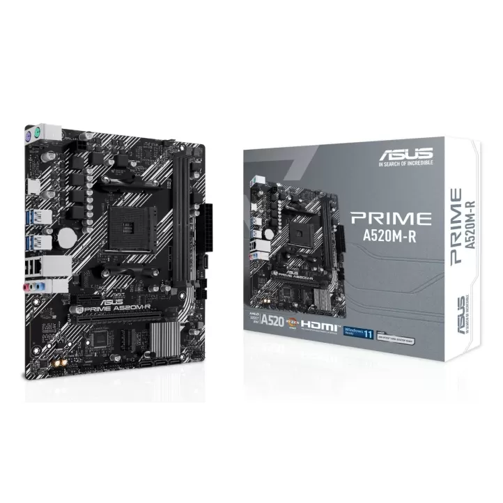 Материнская Плата Asus Prime A520M-R AM4 DDR4 AM4