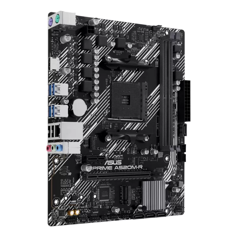 Материнская Плата Asus Prime A520M-R AM4 DDR4 AM4