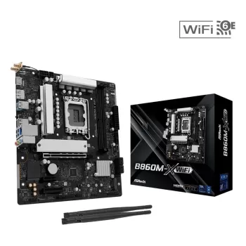 Материнская Плата ASRock B860M-X WiFi DDR5 LGA1851 Материнская Плата ASRock B860M-X WiFi DDR5 LGA1851